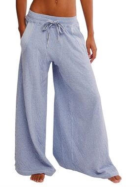 Free People Wait A Minute Wide Leg Pant - Women's